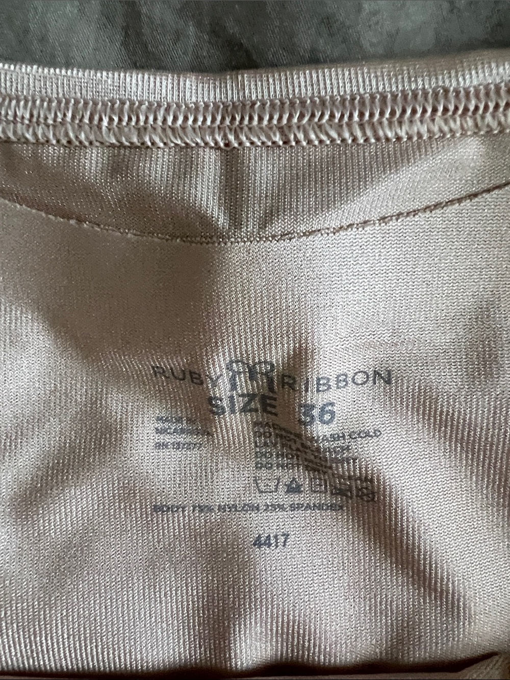 Ruby Ribbon Nude Shaping Cami - Picture 3 of 5